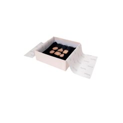 BLACK NAPKINS & DIAMOND SHAPE RINGS