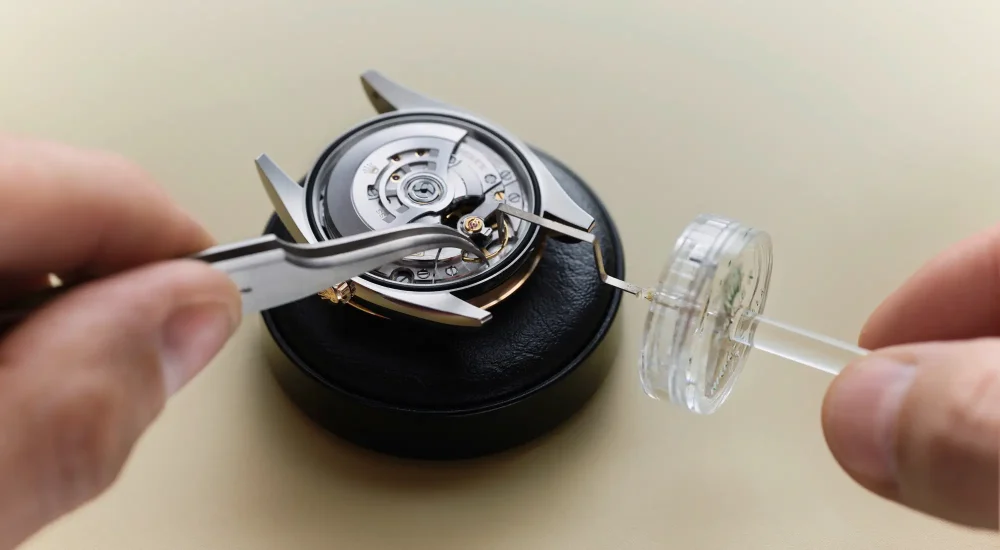 Watch movement detail